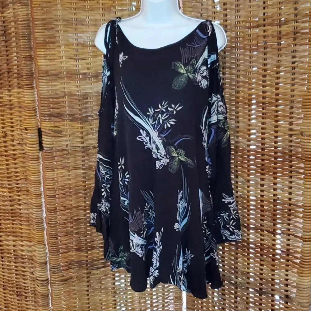 Free People Dress Open Shoulders M